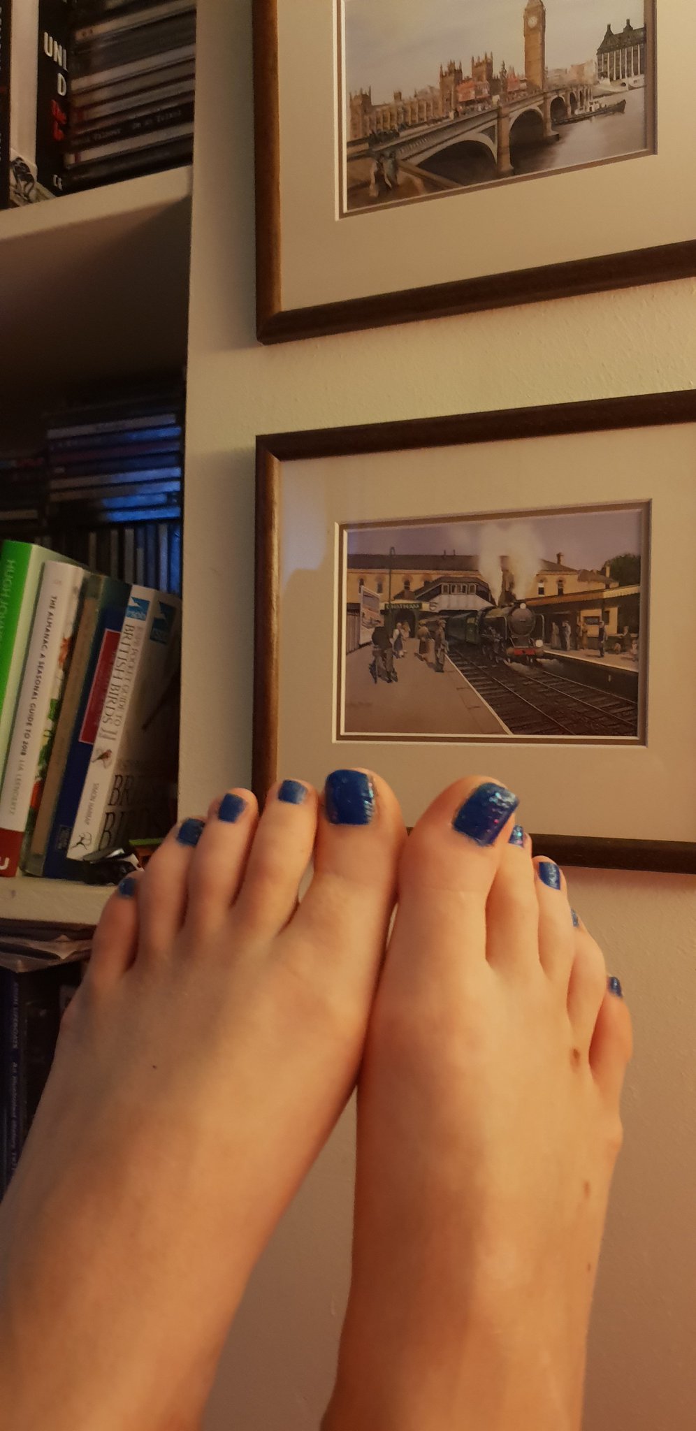 British girl feet