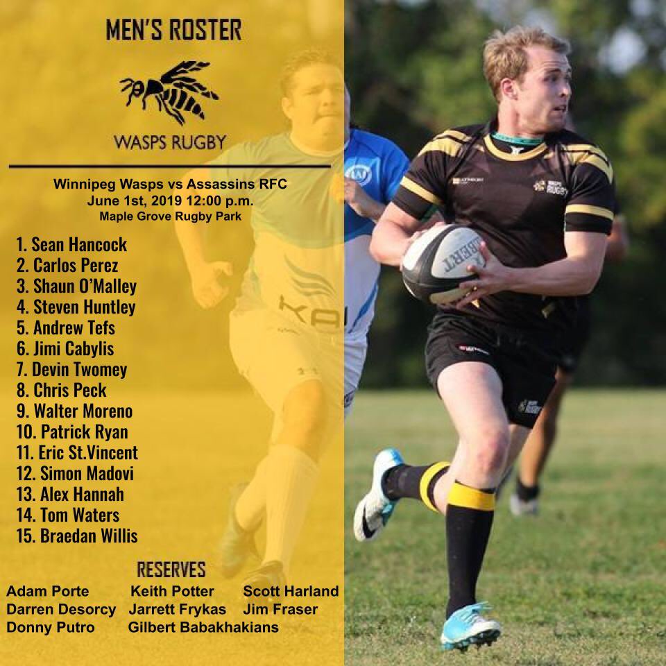 Winnipeg Wasps Rugby (winnipegwasps) / Twitter