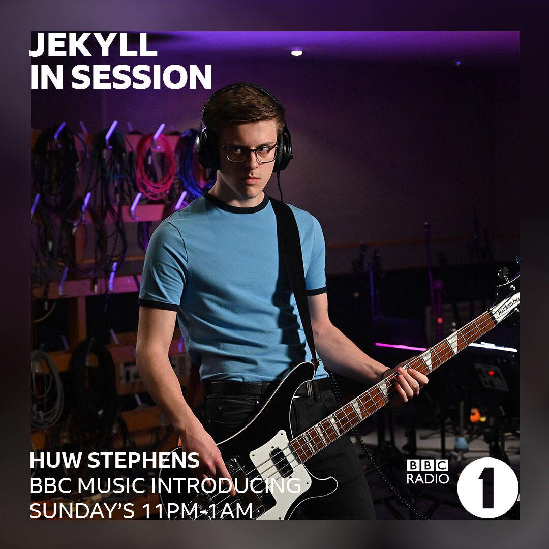**RADIO 1**
The boss man <a href="/huwstephens/">Huw Stephens</a> will be spinning <a href="/Jekyllband/">JEKYLL</a> live at Maida Vale on <a href="/BBCR1/">BBC Radio 1</a> this Sunday night. Tune in xxx
<a href="/bbcintroducing/">BBC Music Introducing</a>