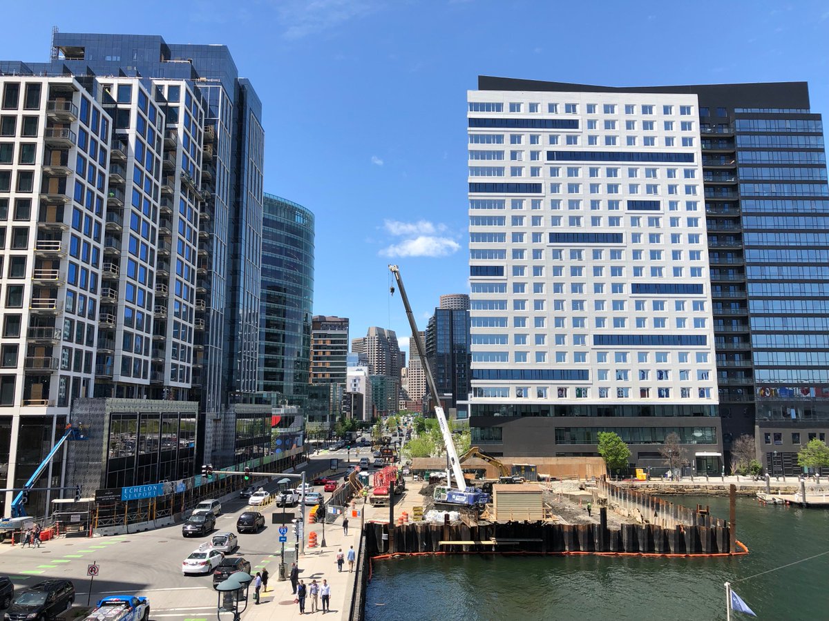 amentaemma's tweet photo. Our latest blog post on the #Boston #Seaport #Revival is written by studio director Pawel Honc from a front row seat in Amenta Emma’s Boston office. #AdaptiveUse #Neighborhood  #BISNOW #MixedUse #HarborWalk #popupshops #AmentaEmma #DesignPrecisely https://t.co/ZLgYb2t5U3 https://t.co/dCHvsFOiUh