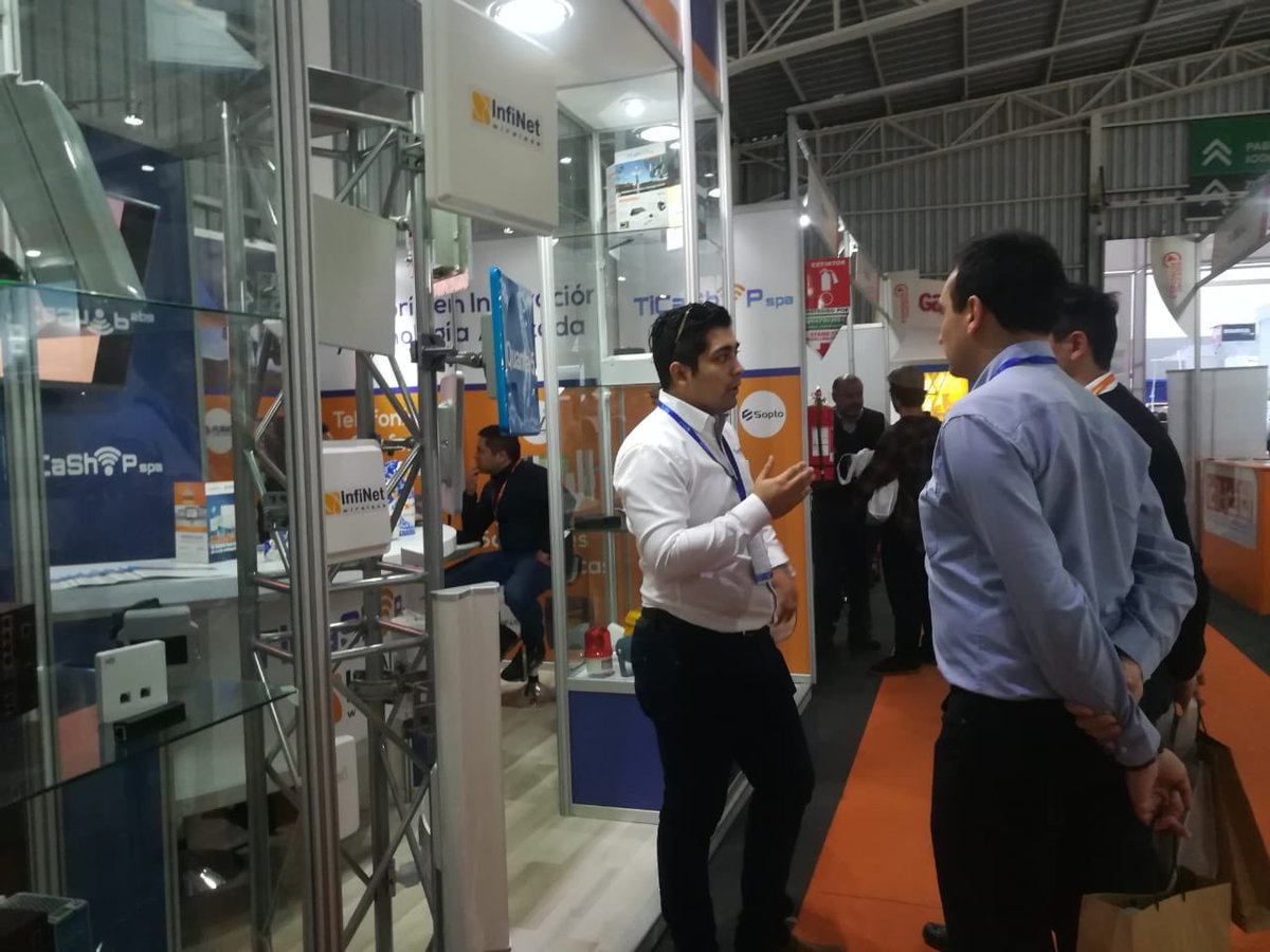 InfiNet_LA's tweet photo. Les compartimos el cierre de nuestra participación en #Exponor 2019 junto con #Ticashop. ¡Gracias a todas las personas que asistieron! #InfiNetWireless https://t.co/lsSjkX17N3
