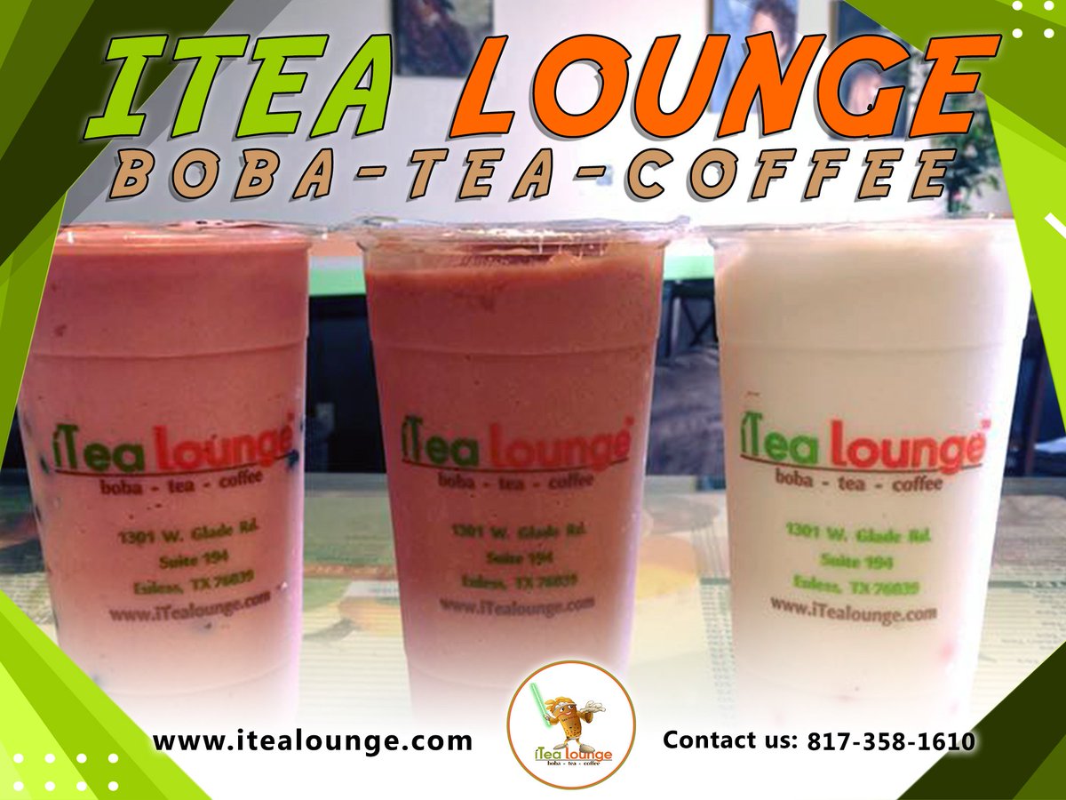 iTeaLoungeShop's tweet photo. We pride ourselves on providing the best customer service and quality products for all of our fellow boba tea lover.
https://t.co/KtDBrUYTb6
#TeaHouseRestaurant
#BobaTeaTapioca
#Coffee
#CoffeeShop
#BlendedCoffeeDrinks
#SmoothieDrinks
#MilkTea
#RefreshingDrinks https://t.co/qOVYv7uw1W