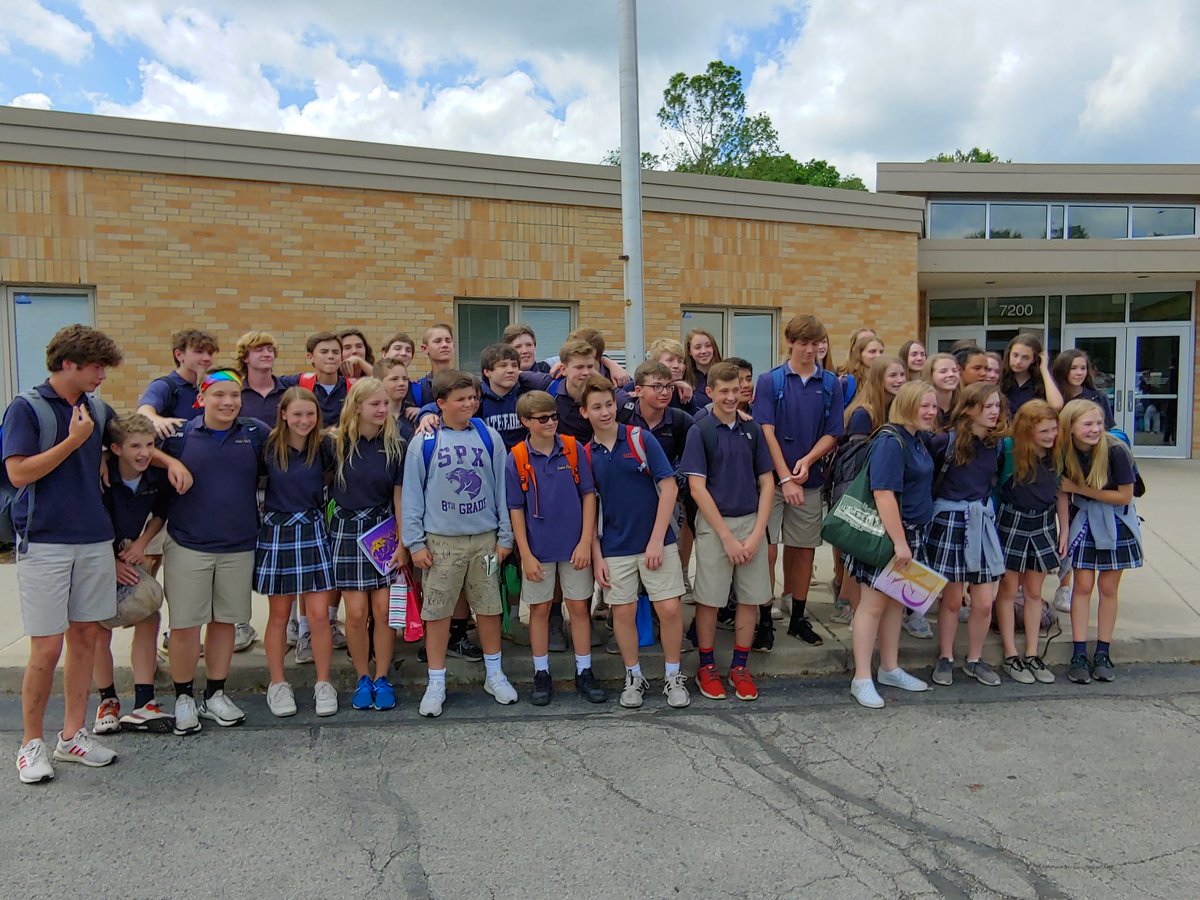 MrMiley_SPX's tweet photo. 8th Grades last school day at SPX!! Congrats and look at that paparazzi!! @SPX7200 #SPXIndy https://t.co/PQTmP3hIGc