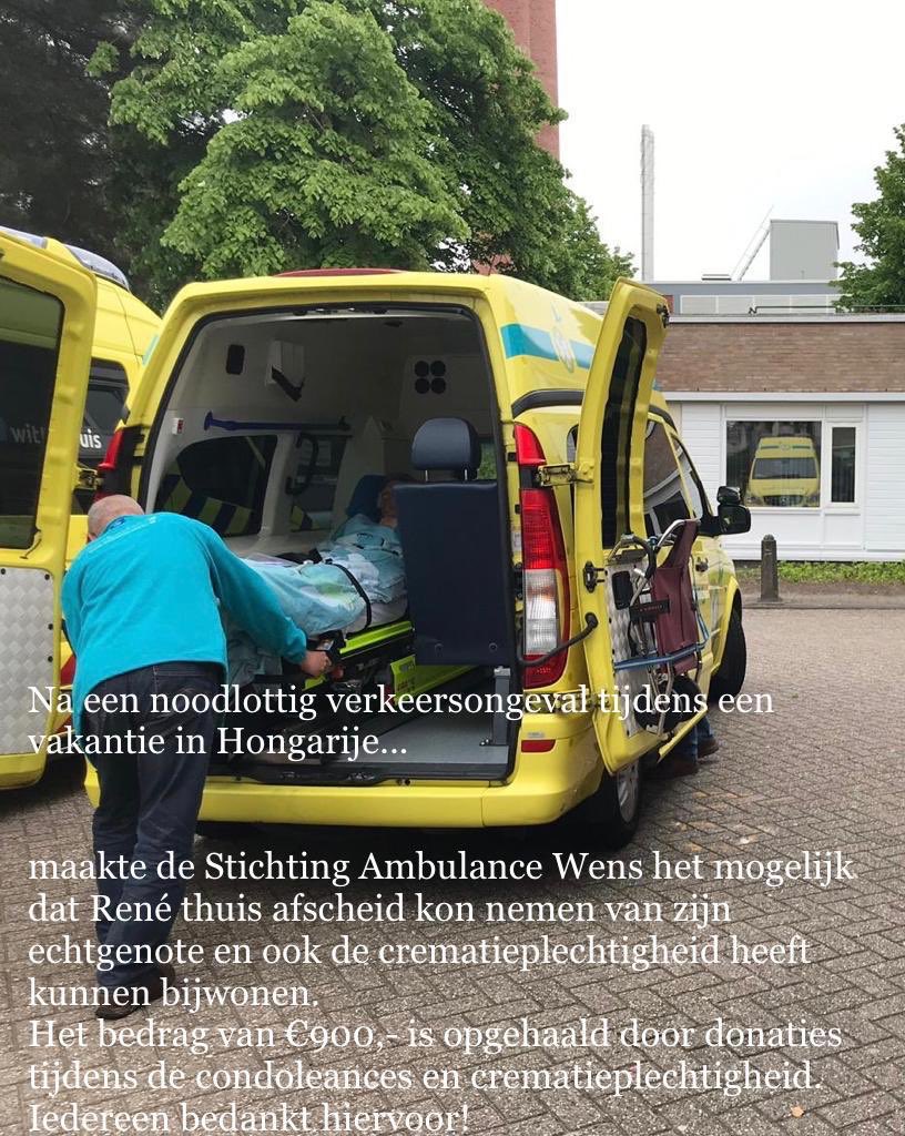 Luciebruin's tweet photo. @StAmbulancewens https://t.co/jJw7AvZIib