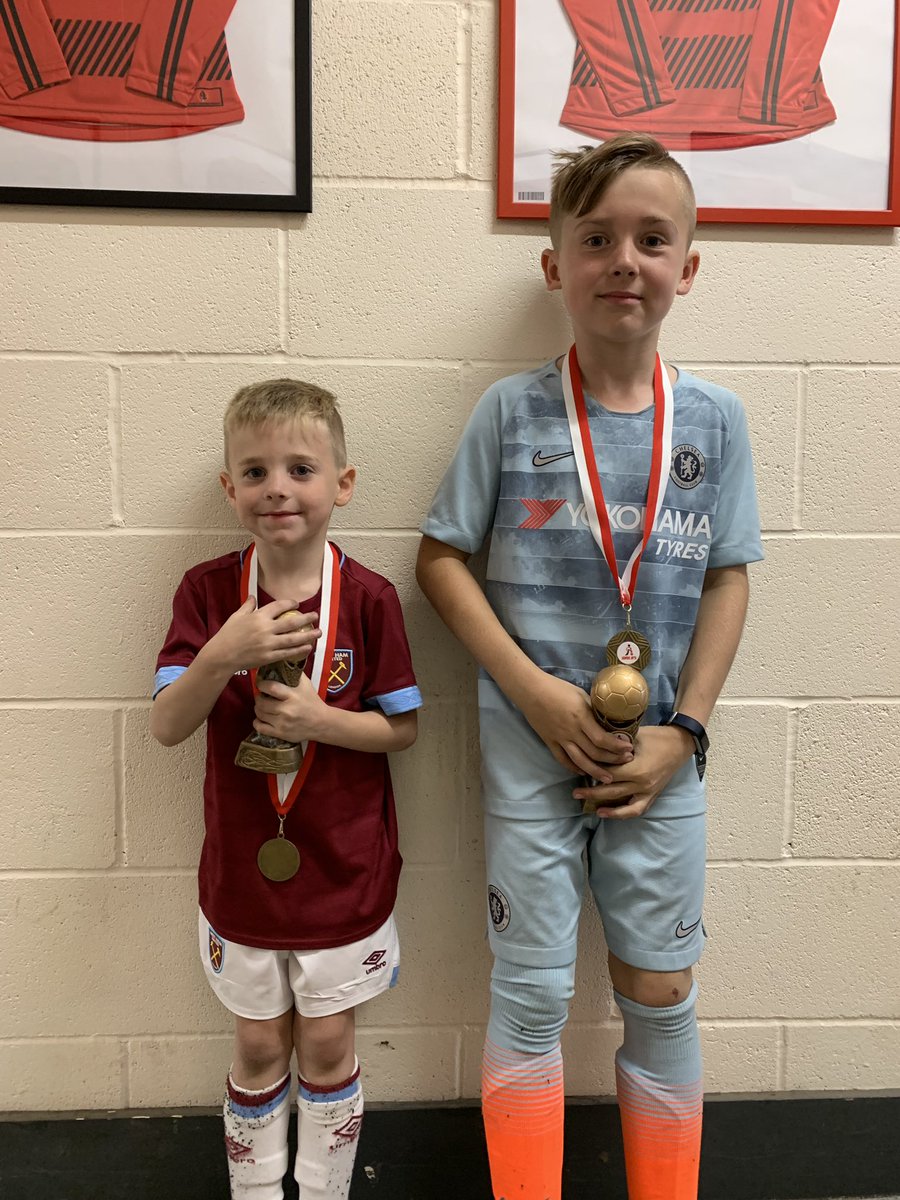 SuperJrs1's tweet photo. WHAT A DAY!!!!!! ⚽️ A record attendance for us with 46 children attending today’s camp 👌🏽👍🏽Well done to both Tommy and Bobby for winning player of the day today 🏆🏆 we look forward to seeing you all tomorrow for our last day of football camp this half term ⚽️🏆 #coach #football https://t.co/erVKrRcSS1