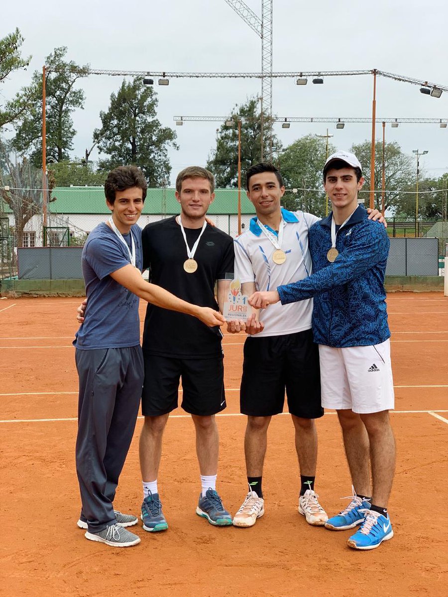 torneojuar's tweet photo. Finalizó la jornada de #Tenis. Felicitaciones a la @UNLitoral al @isef27 y a la @UPC_OK por los podios. De esta manera, culminó el primer regional de los #JUR2019. https://t.co/tErZILfHyt