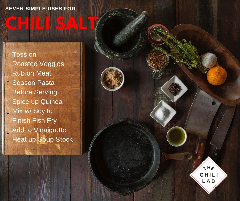 TheChiliLab's tweet image. Who knew transforming a recipe could be so easy? Hey! We all need to add #salt to our meals. Why not add salt with a bit of flavor?

Learn how to make chili salts and 7 simple ways to use them every day!

thechililab.com/blogs/news/963…

#ThursdayThoughts #TBT