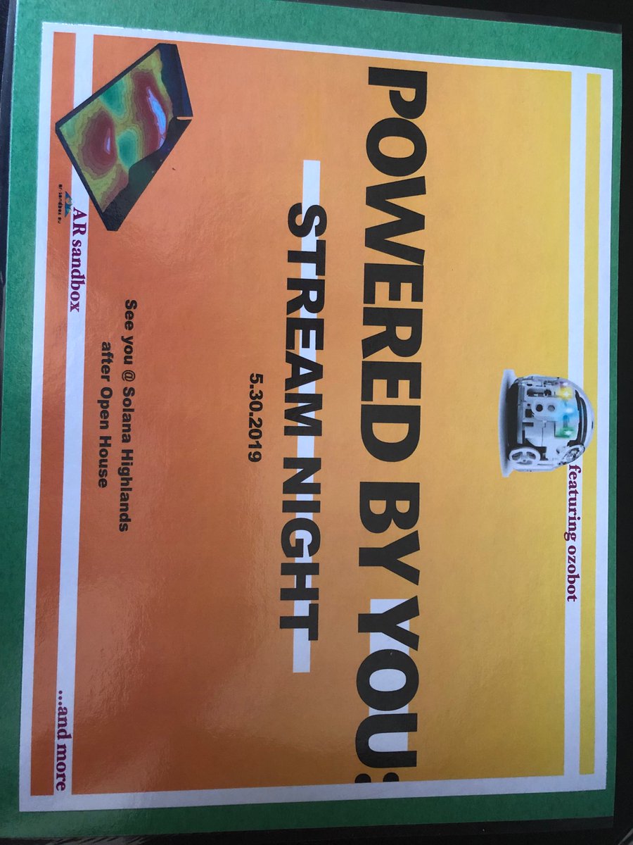 MagogoGadget's tweet image. Tonight! Be there! #sbsdedu #sbsdstream #Iamstreampunk