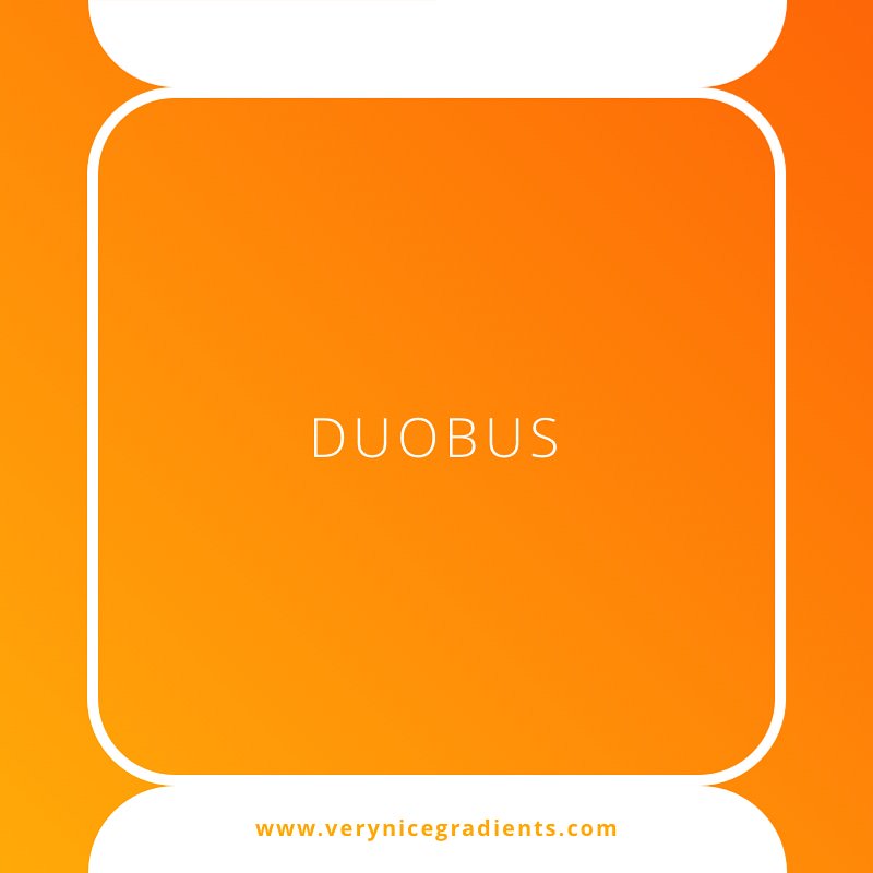 VGradients's tweet image. Graphic Design Gradient: 'DUOBUS'
verynicegradients.com 🏄

#gradient #color #orange #inspiration #graphicdesign #design #designer #style #swatch #illustration