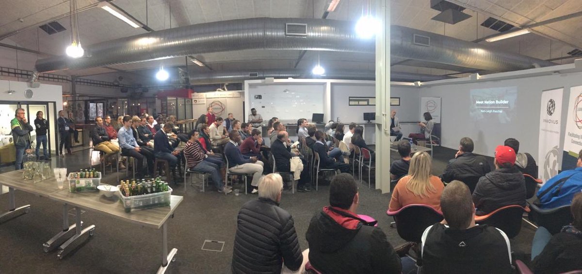 SULaunchLab's tweet photo. Keri shares her favorite story about how insurance started off as a social enterprise in meeting a need in society. Then reflects on the startups in the @buildSA social innovation challenge 2018 and their beginnings. @StelliesDigital @4imobile #SDLLTalk https://t.co/JpmSCWqvxD