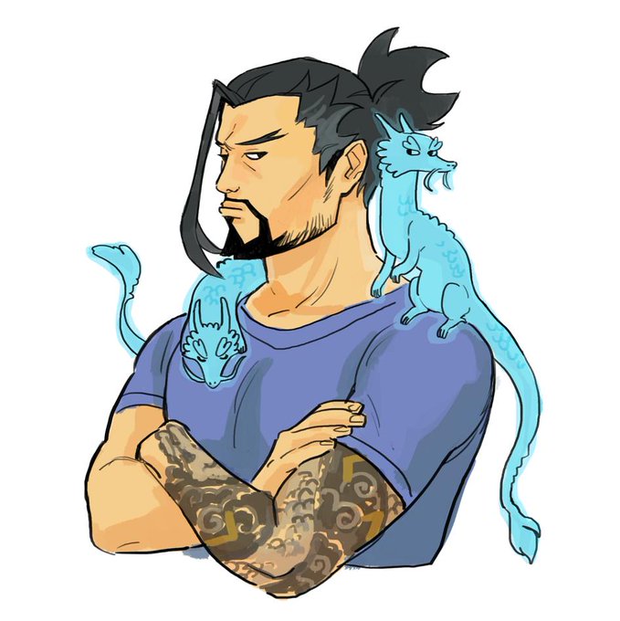 36. 2019-05-31. and some hanzo + noodle dragons <:3. 125. 
