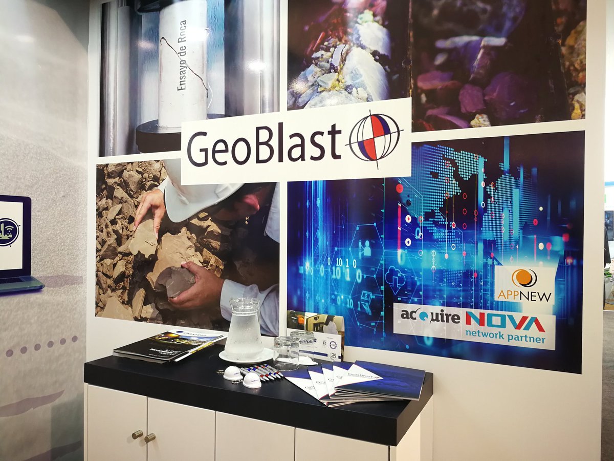 GeoBlastLA's tweet photo. El pasado 20 de mayo, GeoBlast participó en el evento @Pro_Explo, Lima; en donde mostró la gran variedad de productos y servicios que tiene para el desarrollo de la industria minera.
#Mineria #ProExplo2019 #Chile #Perú #ProExplo #Geoblast https://t.co/ZUvUobmbtH