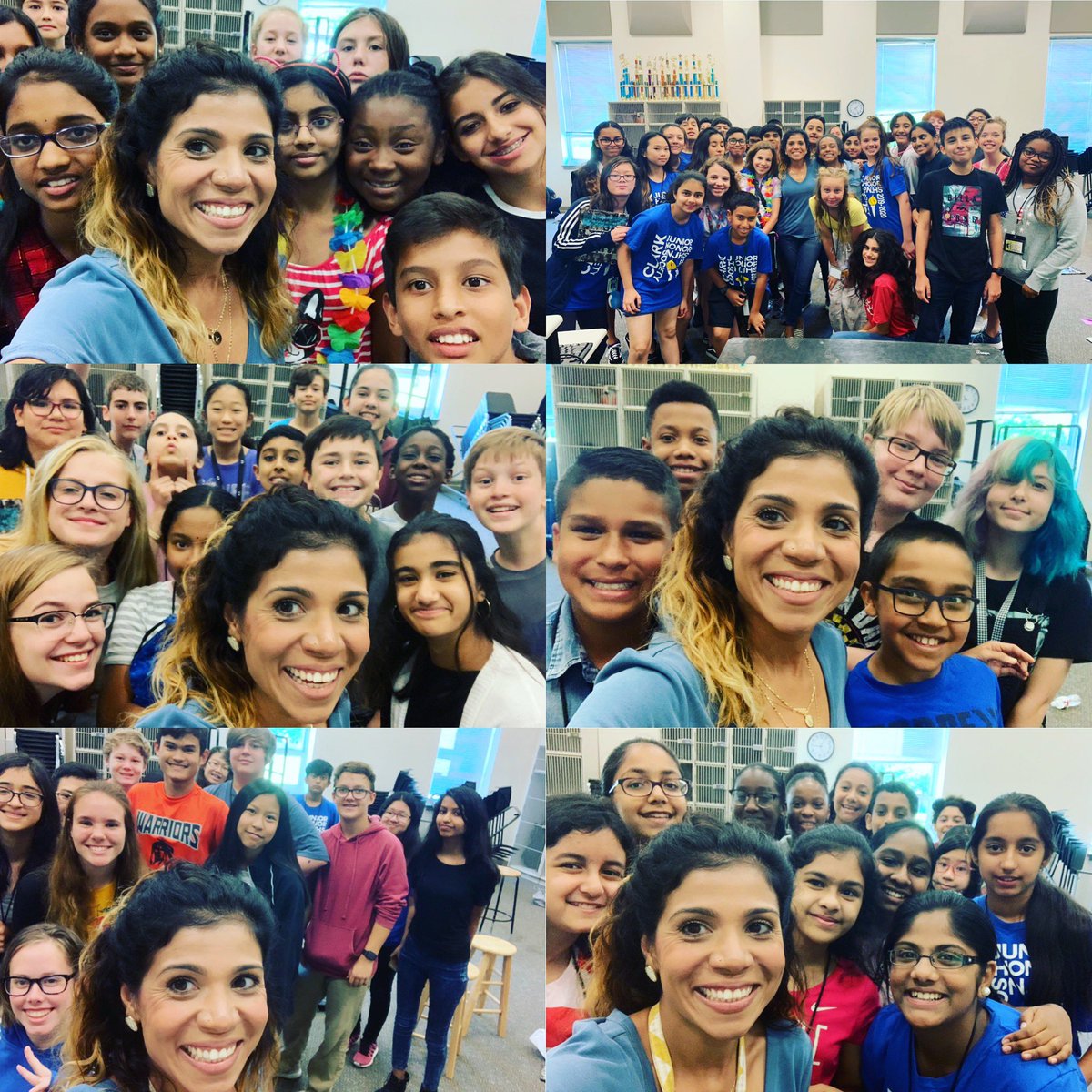 Clark_Orchestra's tweet photo. Last day of school and last day of Mrs. Moore with the Clark Orchestras! I have loved the last 5 years working with these amazing kiddos! Best of luck to all of them in their future! 🖤💛🎻 https://t.co/50rECWQ2GN
