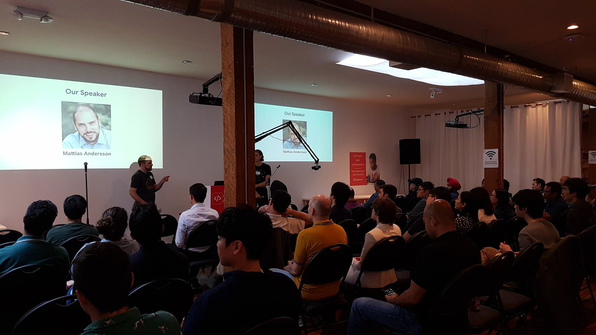 yyssahn's tweet photo. How to get ahead of tech so you can get stuff done by Mattias from @acloudguru #io19extended https://t.co/frH1SOC8Pd