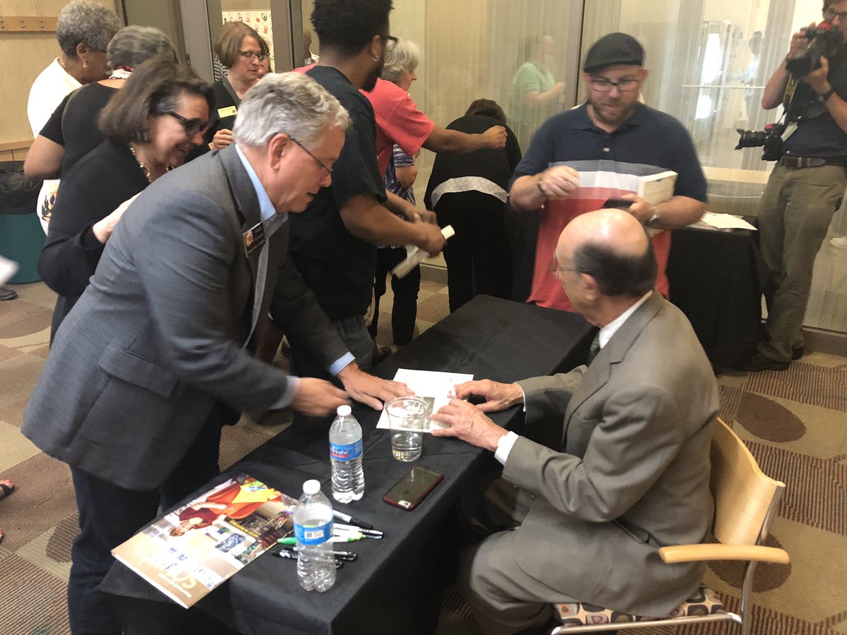 EricEbersole's tweet photo. The Color of Law -  by Richard Rothstein. Great presentation tonight by the author.Some startling revelations about the cost and causes of segregation in our communities.I have a signed copy now! #redlining #segregation  @MattGresick @thehorizonfound https://t.co/eBP4zEiQ3S