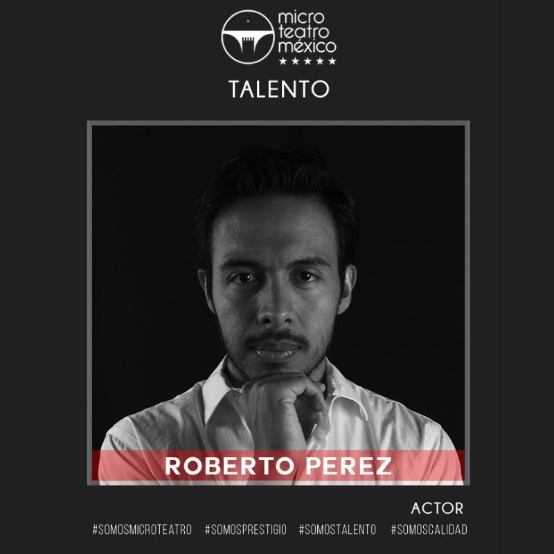 MicroTeatroMex's tweet photo. #MicroteatreroDelDía
¡Hoy conoce a Roberto Perez (@rogber_actor) actor de #ElCaballerango ven a conocerlo en la sala 3 de #MicroteatroMex!
#PorPecado 🎭🍎 https://t.co/DgaMEmwwEV