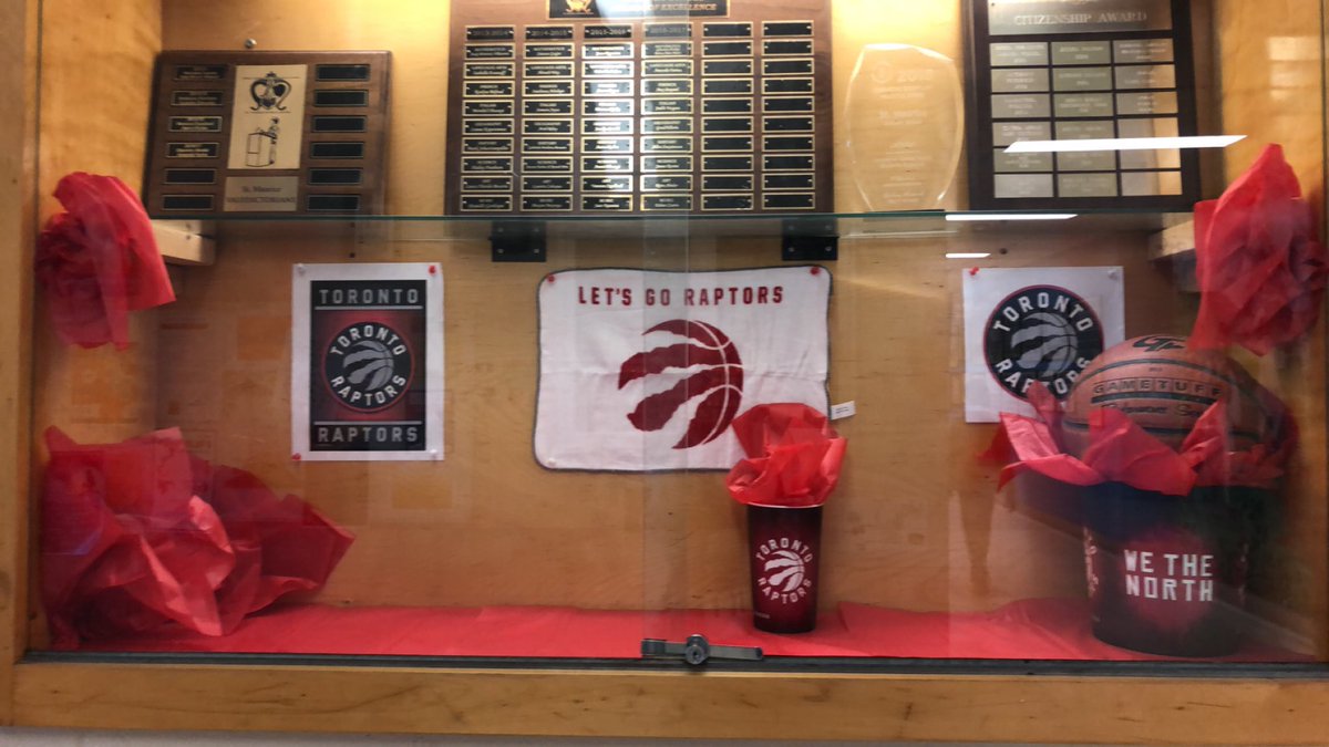 All of St. Maurice are rooting for the <a href="/Raptors/">Toronto Raptors</a> 🏀!!
