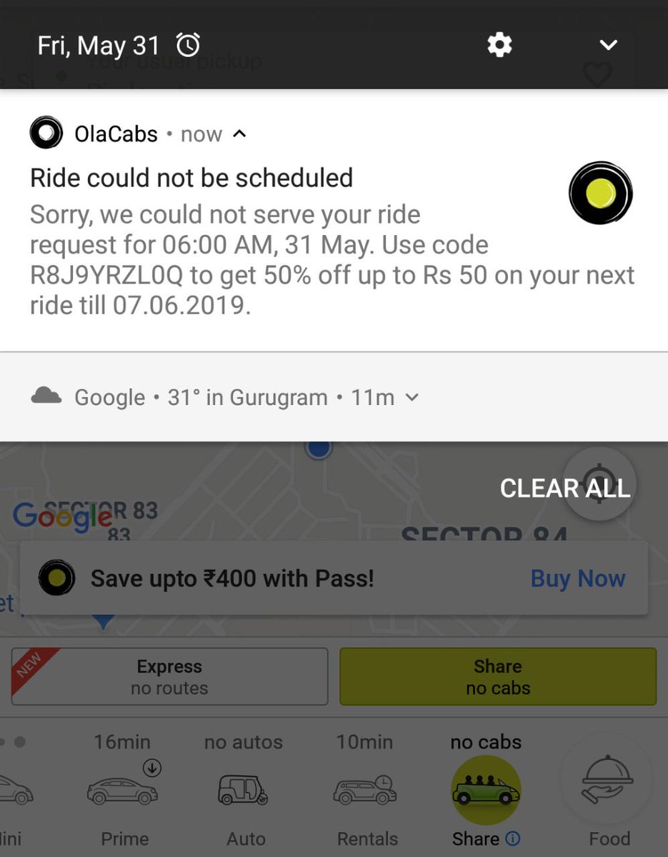 achyutshukla_IN's tweet photo. #ola #advancebooking never book the advance ride with these people. We almost missed our flight because these people even though it was booked in advance.
There drivers even ask the people to cancel rides even after journey is started
#CustomerExperience #olacab #StopUsingOla https://t.co/WI1Zvnf1H2
