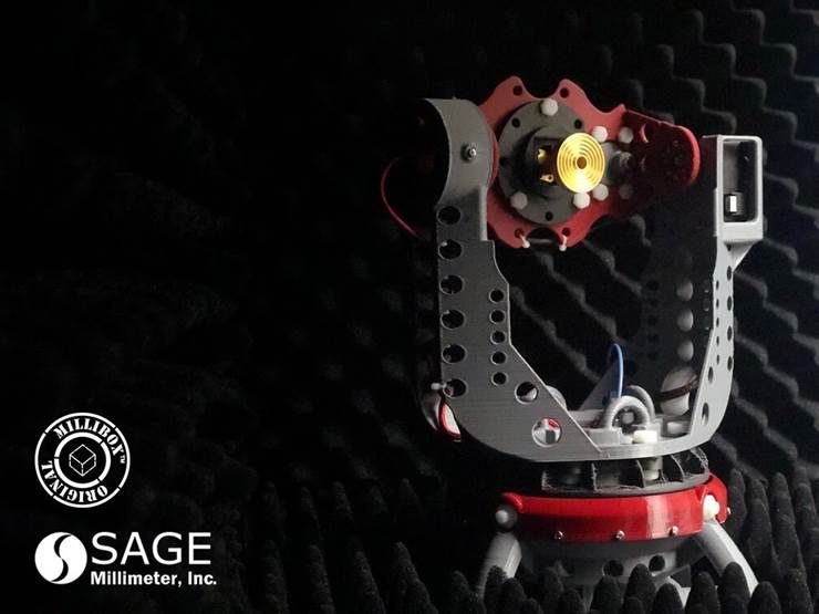 MWJeditor's tweet photo. .@SAGE_Millimeter uses @MilliboxO, the affordable &amp; modular radiation pattern test chamber, to qualify antenna designs/production because of speed, flexibility &amp; performance at low cost. Visit at #IMS2019: SAGE Millimeter Booth 258, Milliwave Silicon Solutions Booth 2000B https://t.co/XjvUzDMBmA