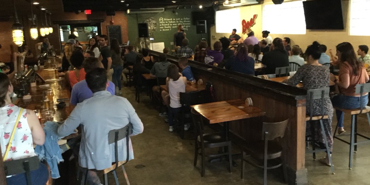 FunnyishComedy's tweet photo. Terrific comics, Amazing audience at @LegionBrewing!
Great show from @Paul_B94,#BeauJohnson,@ThePennProject,#AndyVan,#DavidKiker,@paul_snyder,#ChrisP,@Porta_Jonalliss,@JoyWills,@IamBrianOneil,@KingJasonAllen!
Announcement next week for 6/26 showcase 😃 https://t.co/6p2wYNNwSB