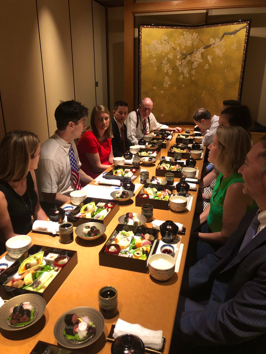 usafmc's tweet photo. Comedian, political commentator, TV figure, and part-time DJ Patrick Harlan, or #パックン, offered a fresh new perspective on #Japan’s society to our #CSGJ Chief of Staff delegation. Thx for keeping it real and bridging the gap between #US and Japan! https://t.co/chf3UFMyLS
