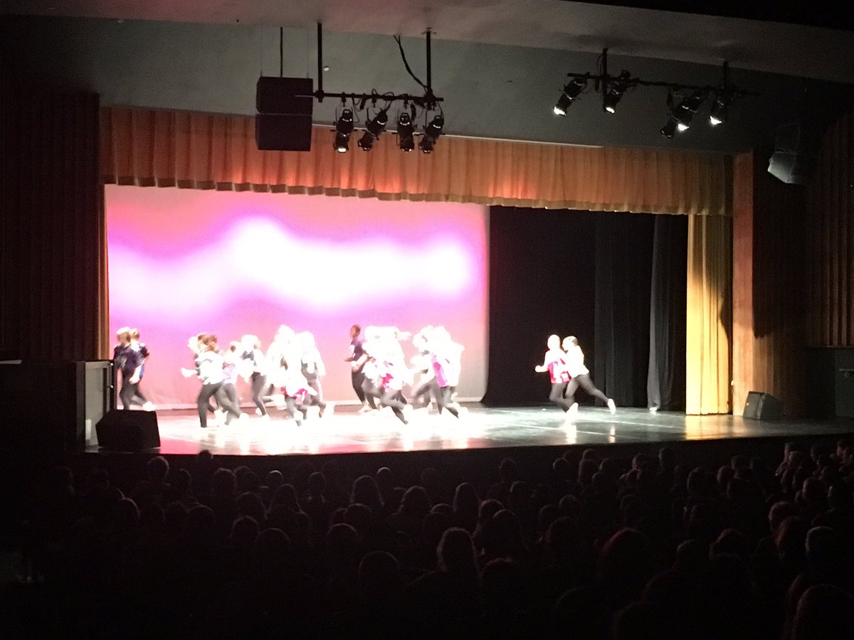 If you missed the dance show tonight, you missed out! Ms. Blick and all of the dancers were amazing, beautiful, graceful and athletic!  Congratulations!! #RocktheFox #dance