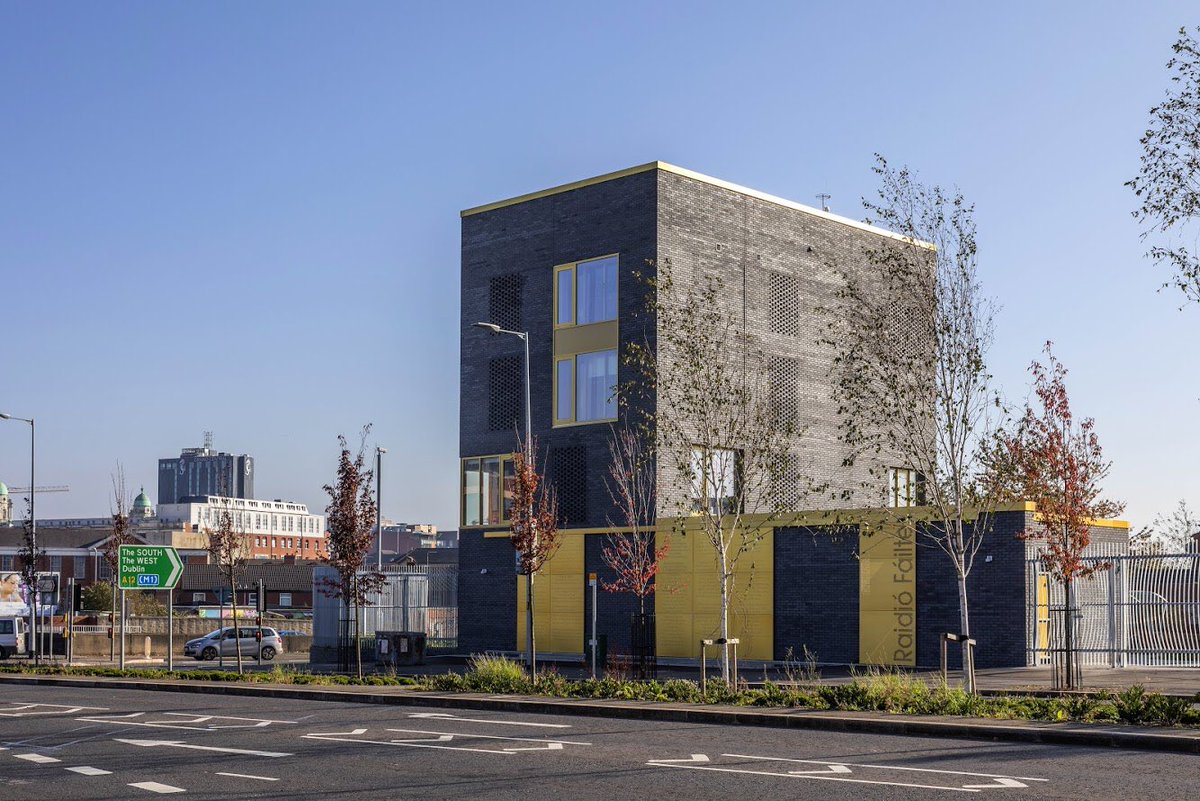 RICSNI's tweet photo. Raidió Fáilte / Líonra Uladh, Belfast @raidiofailte is the Community Benefit category winner! Very well done #RICSAwards https://t.co/Mu0PJlpUtz