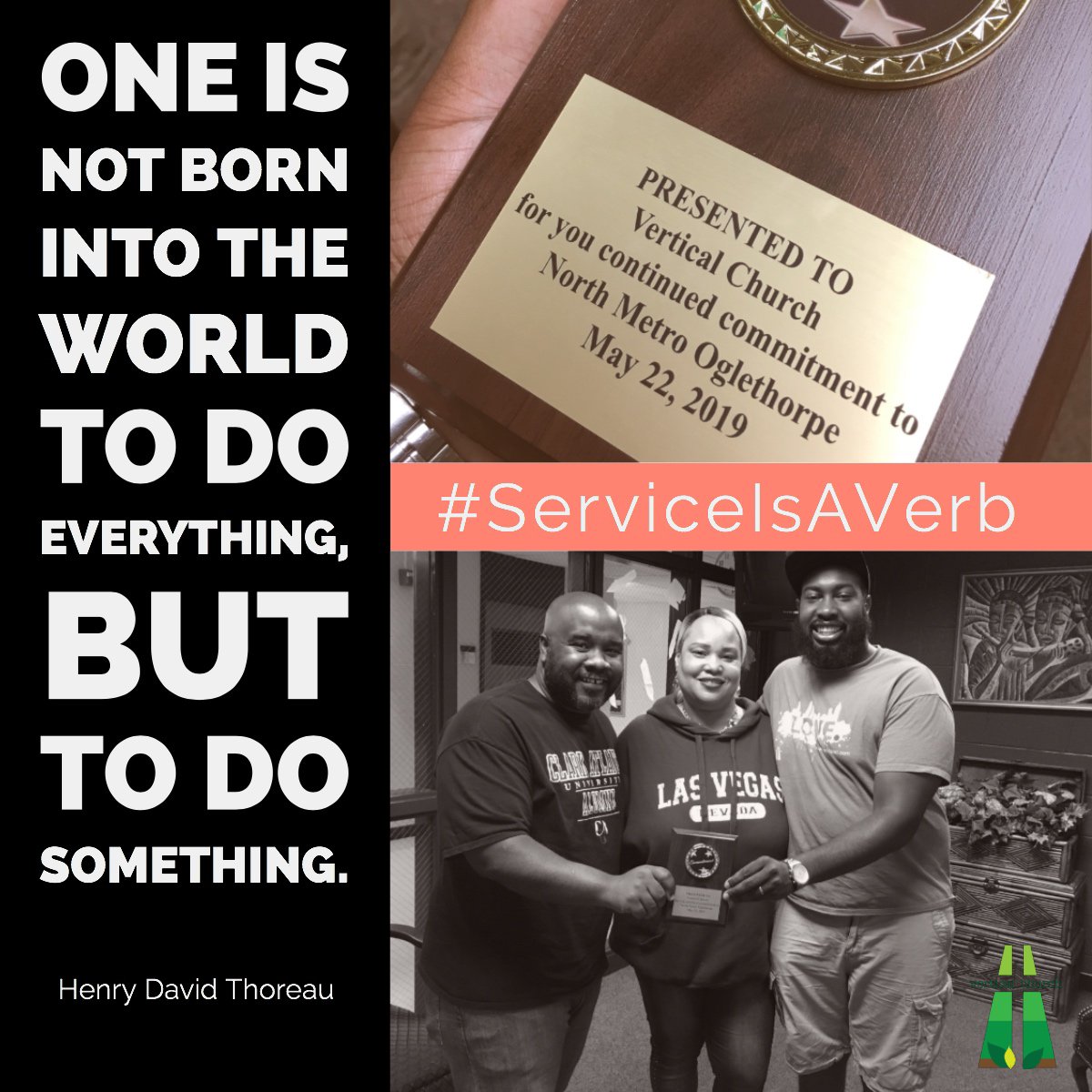 So honored to have the opportunity to make a difference in the under served Westside Area of ATl. But  humbled to be recognized for the difference we are making   in the community!  #VerticalAtl #TheWorkContinues  #LovePeriod