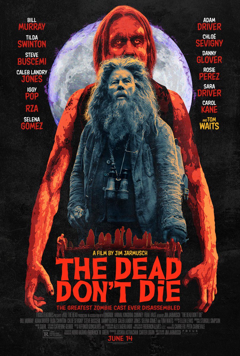 On June 14th, let the end times roll. Tickets for #TheDeadDontDie are on sale now!
Thedeaddontdietickets.com