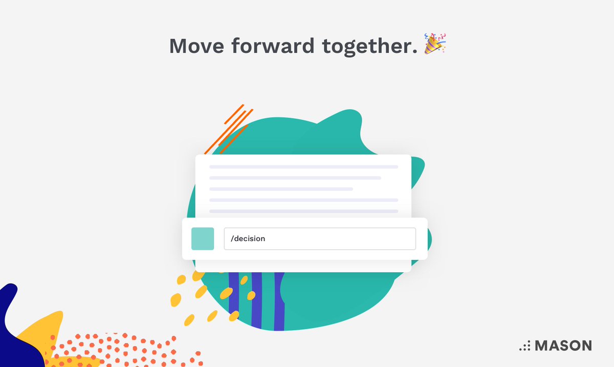 MasonApi's tweet photo. DecisionBot is a little sleeper of a product we built and shared with the world using Mason. Now about 16k folks use it to help make decisions in @SlackHQ every day. https://t.co/seoBKcvncF https://t.co/jByLpKlTux