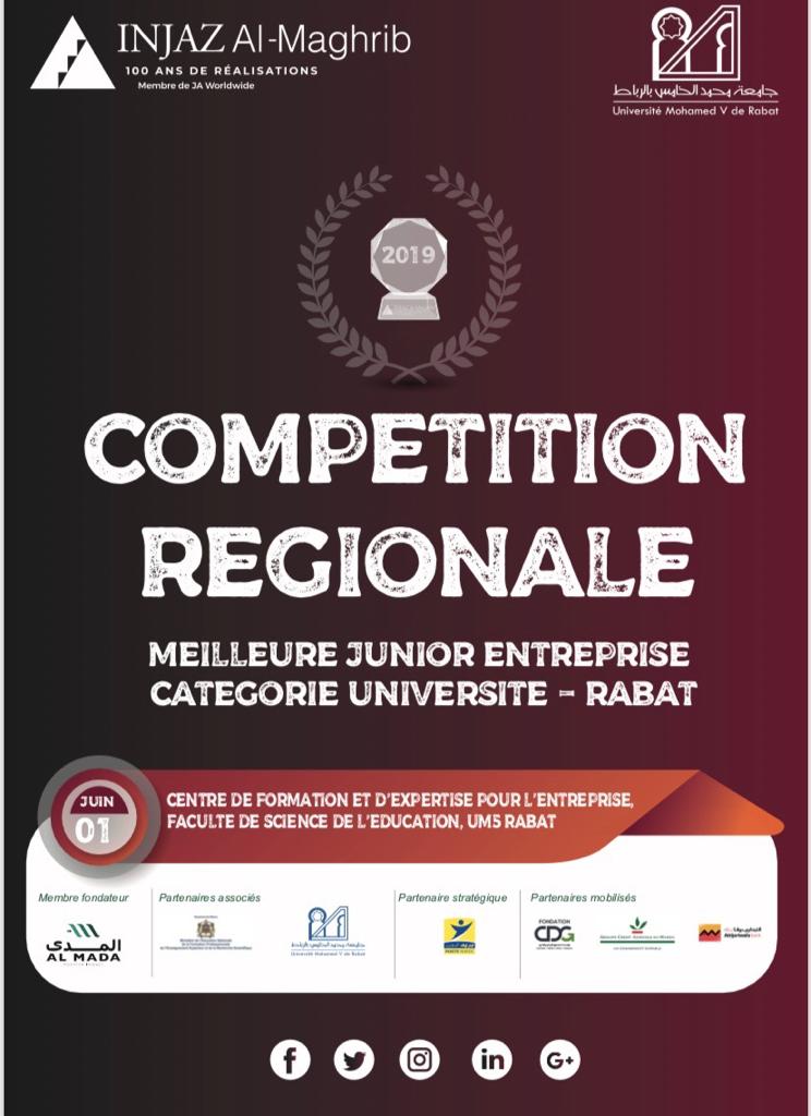Compétition régionale des Juniors Entreprises Université 2019, le Samedi 01 juin 2019