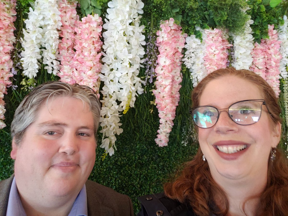 changepaths's tweet photo. Couldn't resist posing with @canuckguy79 in front of the covocation family photo backdrop @DalhousieU this morning. #notgraduating https://t.co/JKdfSgP2ra