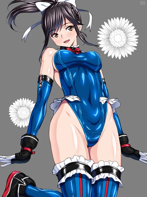朝投稿マリー・ローズのコスどんだけ描いてんだ(‾▽‾)たまにローズマリーって打っちゃうよね 