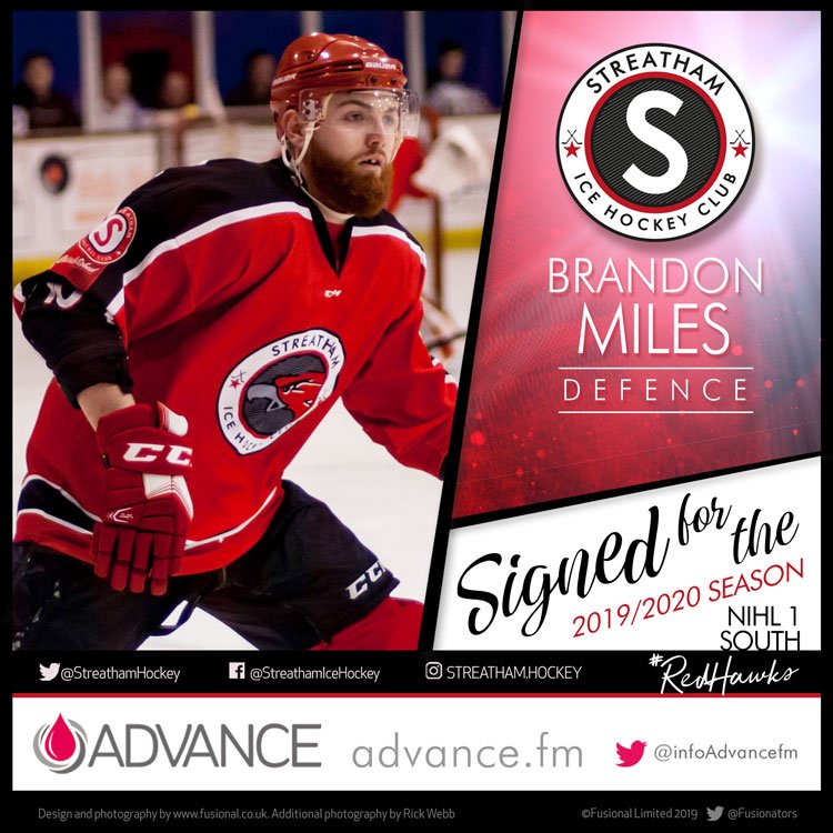 👊ANNOUNCEMENT: All smiles with Miles - Brandon is back
bit.ly/smileswithmiles
#Streatham | #RedHawks | #London | #HockeyTwitter