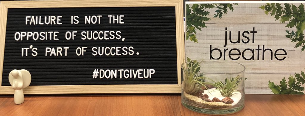 GaileMMurrell's tweet photo. In order to succeed, we must learn to accept failure in our efforts and continue to persevere. @JVSOS @HCDSB #TryTryTryAgain #FallDownSevenTimesStandUpEight https://t.co/wa9TC599ow