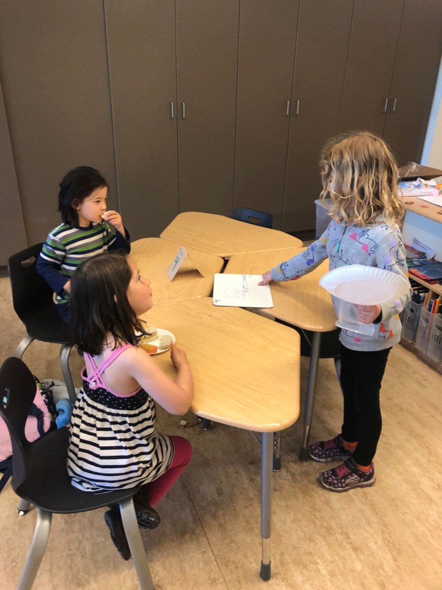 AskAndreaHite's tweet photo. Wouldn't you love to eat at the #MaroonBistro?! A 1st &amp; 2nd Grade group hosted a nursery group in their room today! The #MaroonBistro is part of #MaroonGroup's spring project &amp; #YellowGroup has given it 1000 stars!! #ESHKids #LabExtendedDay #bonappétit #sunbuttersandwichesfordays https://t.co/hYpA0Cccpw