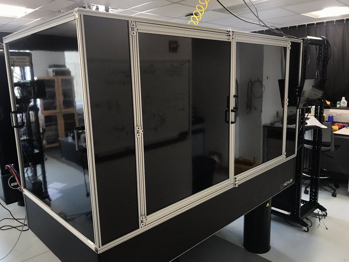 NickCaira's tweet photo. Construction complete! Time to add some lasers... @NicoPegard https://t.co/h4TIbUEIUK