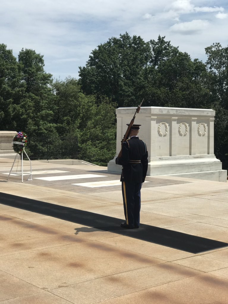 Arlington Memorial, such an amazing day...