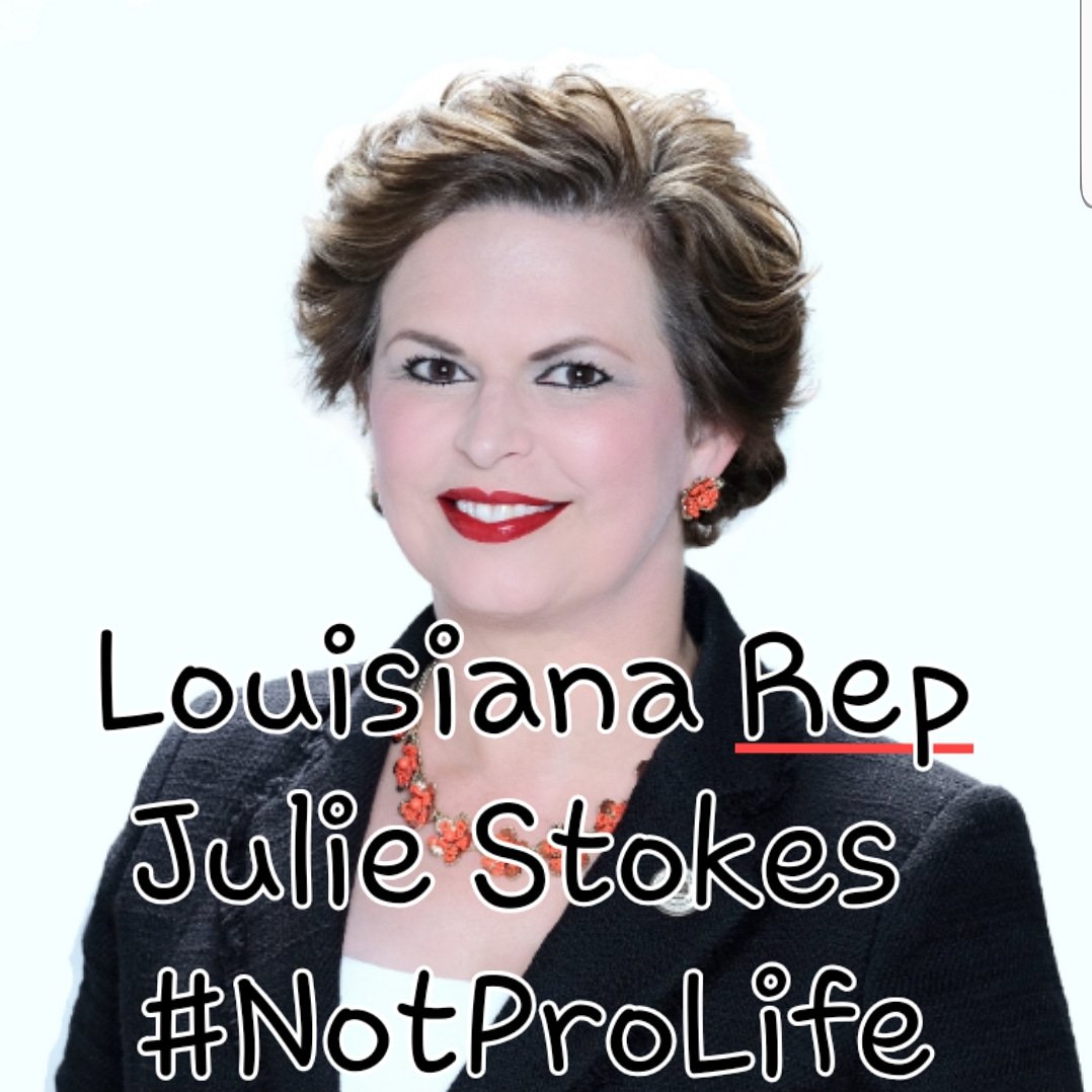 RebeccaKiesslin's tweet photo. Louisiana State Rep @JulieSStokes urged #RapeException amendment, claiming:
“I’m 100% pro-life. I’ve always been 100% pro-life. But I don’t feel equipped to make every victim’s decision.” #NotProLife #PunishRapistsNotBabies #SaveThe1 Matthew 18:10-14
https://t.co/4PBV4HT9La https://t.co/tsm5BJXpNG