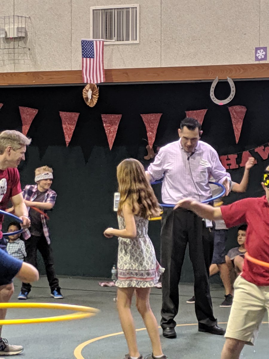 5th Grade EOY Celebration--Look who's in the hula hoop competition to win it!!! @charlierodJr