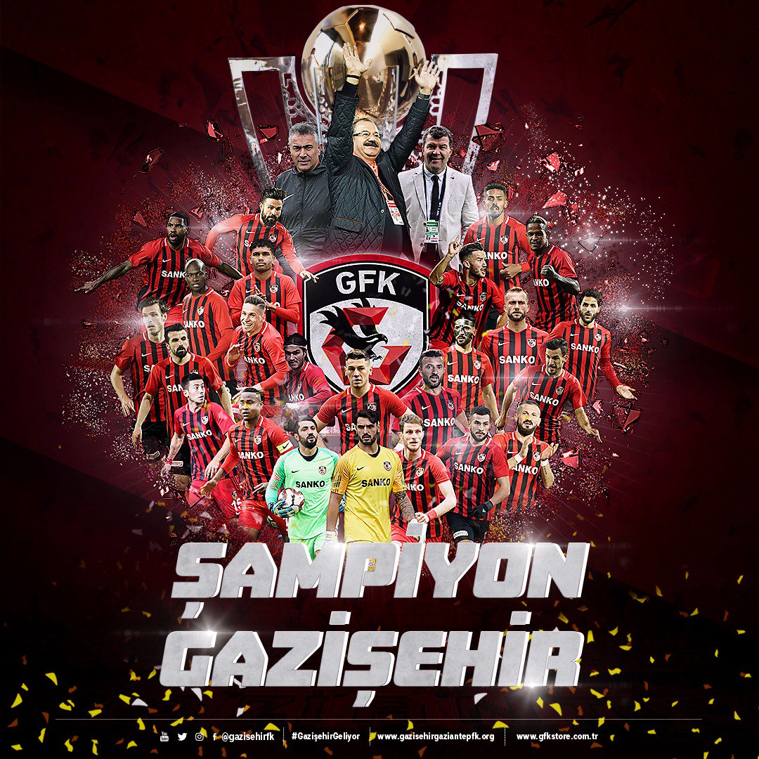 🏆 ŞAMPİYOOOOOOOOOOOOON GAZİŞEHİİİİİİİİİİİİİİRRRRR!