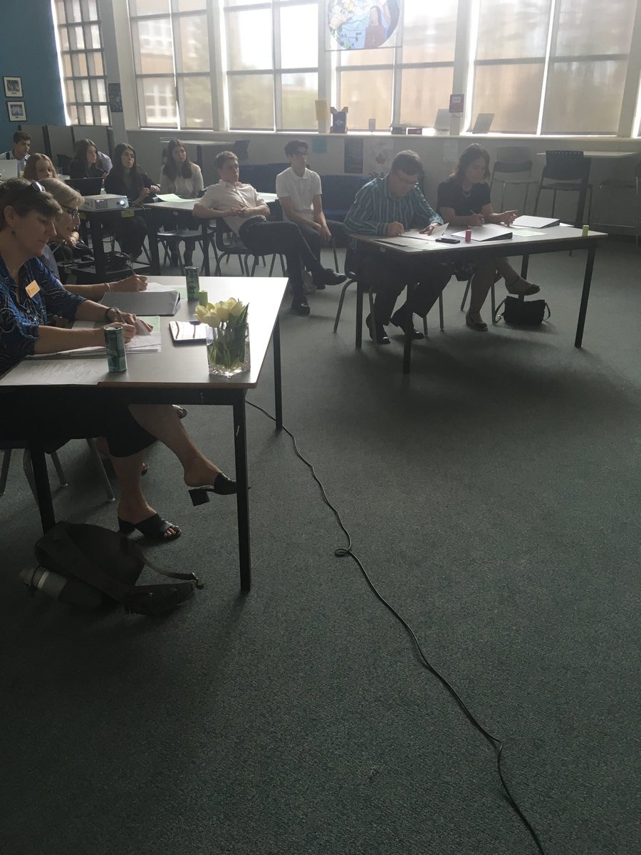 MHoweOCSB's tweet image. Big day today! Gr 12 students presented their solutions to a global issue at the Global Solutions Symposium! Special thanks to our judges from the community! #learningpartnerships #ocsbdl ⁦@ImmaculataOCSB⁩