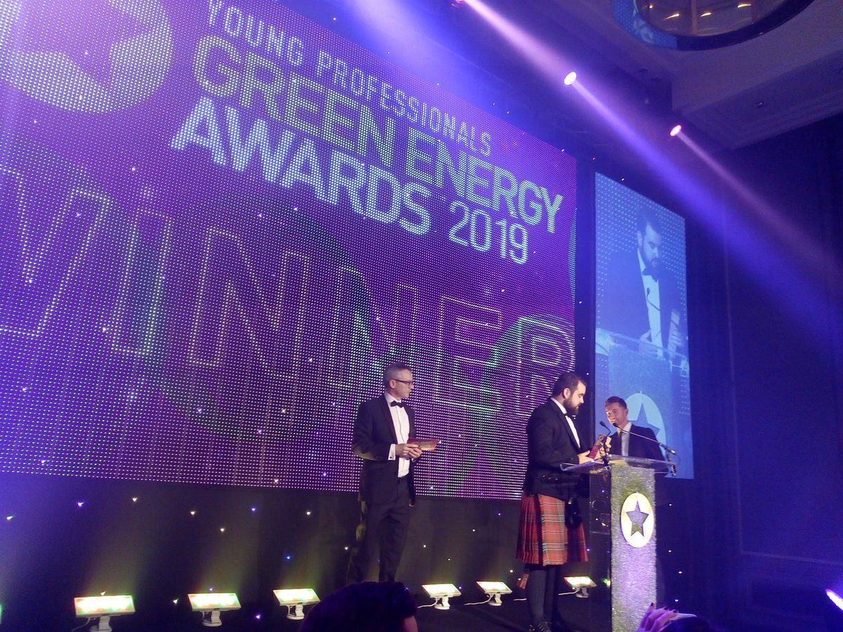 Congratulations Andrew Herdman @fergusonmarine for winning the Engineer award at #YPGEA19