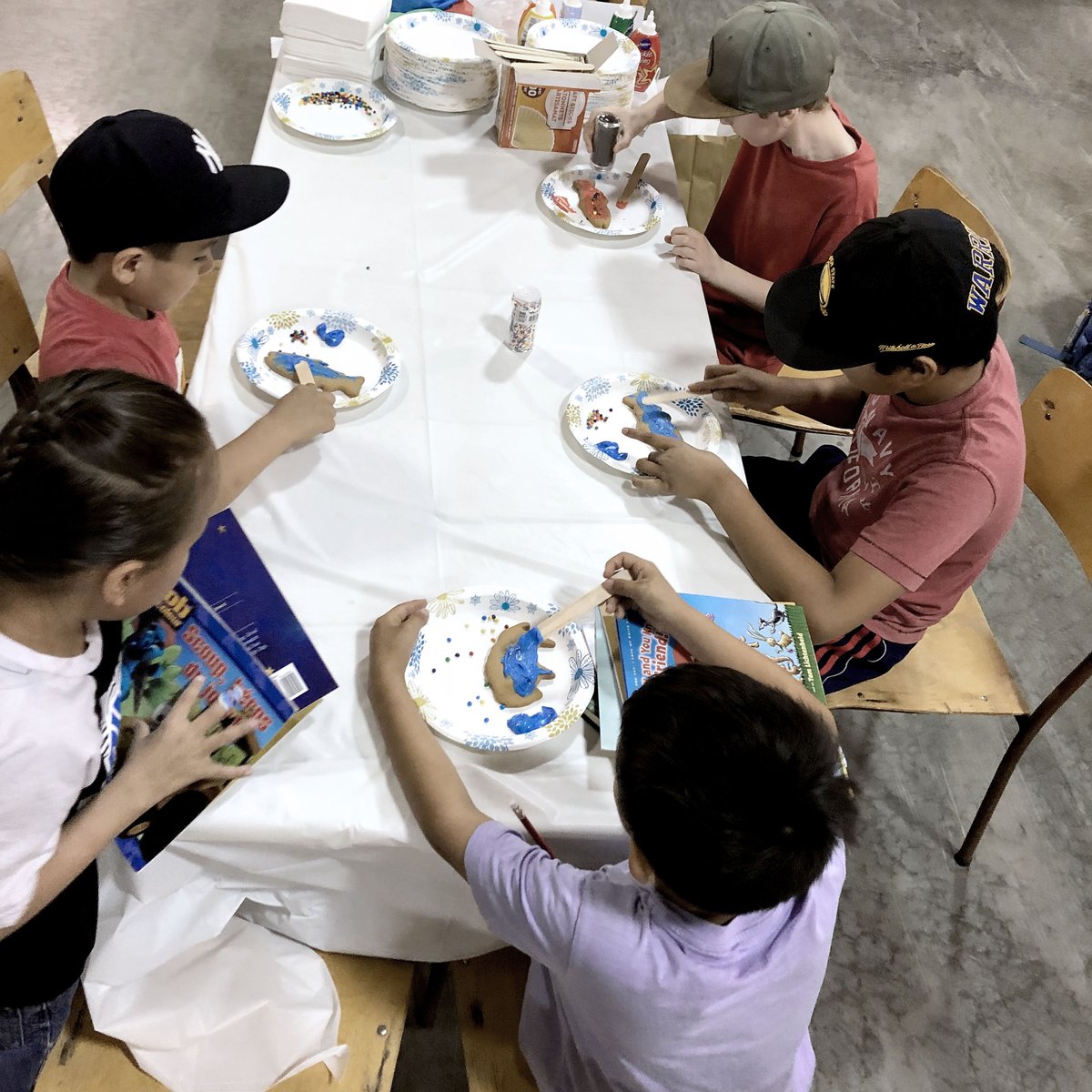 We were excited to volunteer at the Maskwacis Cultural College’s Annual Barbeque and Book Give-Away, making cookies and fueling the love of reading. 700 kids from ages 3 to 12 attended the event geared towards encouraging reading and learning Cree.