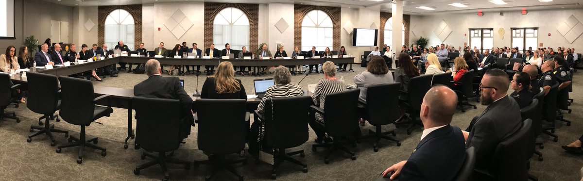 CBPSouthTexas's tweet photo. .@CBPTradeGov EAC Brenda Smith, OFO EAC Todd Owen lead COAC meeting in Laredo, thank committees for providing actionable recommendations. Modernization, exports, blockchain role, efforts to stimulate Northern Triangle trade to reduce push factors discussed. https://t.co/TfNQCIDIF7
