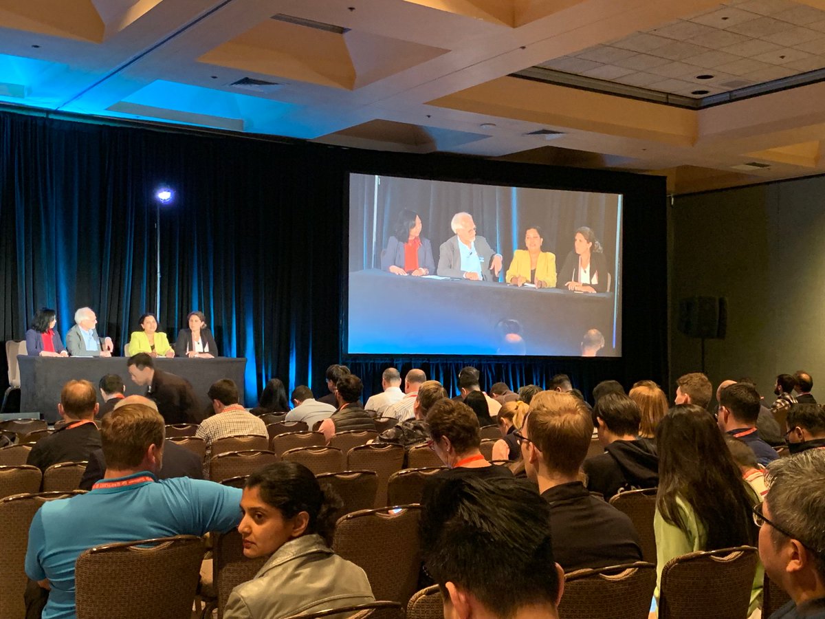 Panelist <a href="/JeewikaR/">Jeewika Ranaweera</a> from <a href="/Oracle/">Oracle</a> wished she could teleport herself to Sri Lanka to be with her father, in response to <a href="/klgrise/">Kathy Grise</a>’s question on the power of transformative technologies. <a href="/JeewikaR/">Jeewika Ranaweera</a> urged the audience to be mindful of #ethical implications when inventing new #products.