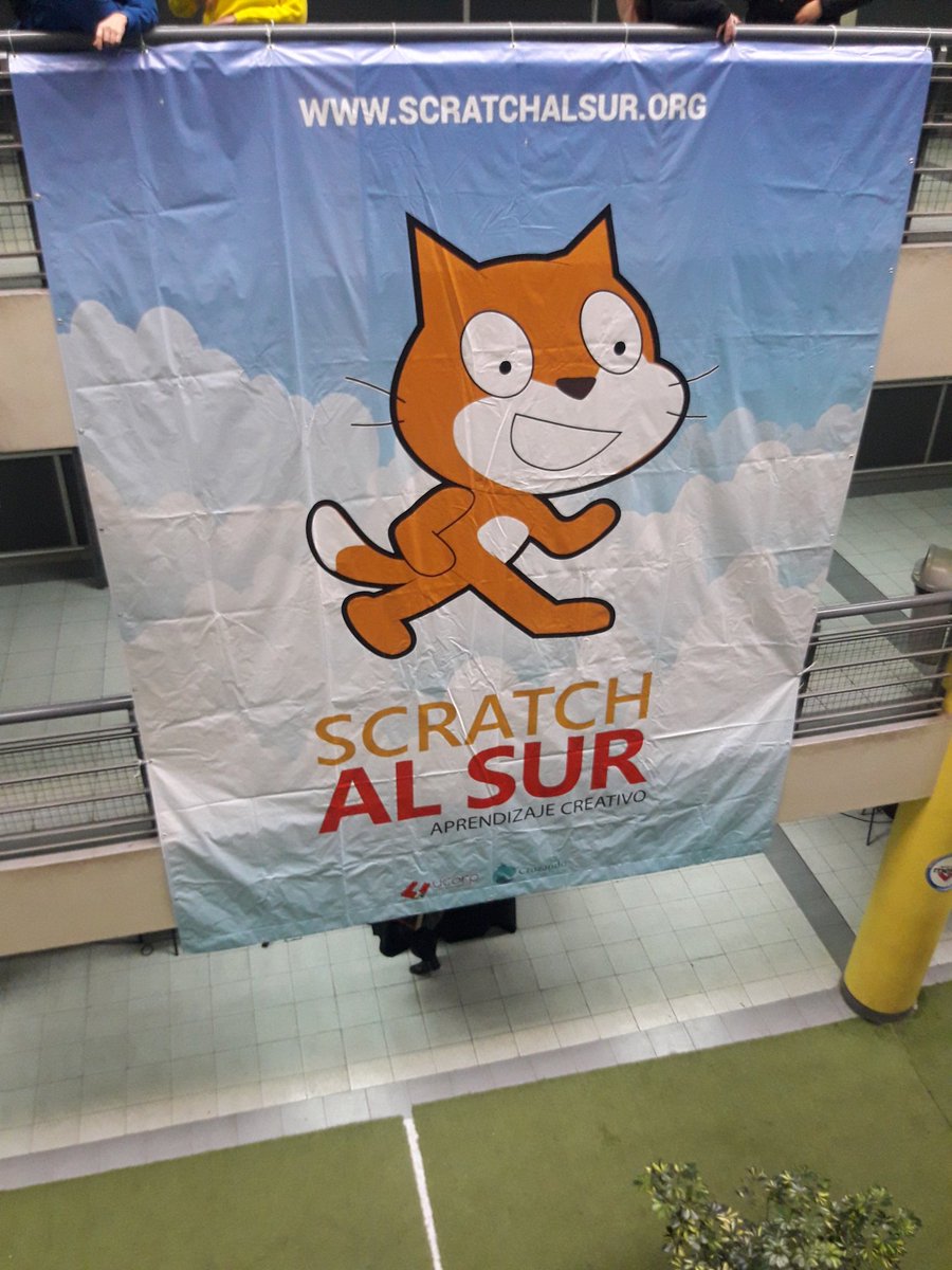 Primer día de <a href="/Scratchalsur/">Scratch al Sur</a> completado con éxito. Nuevas experiencias para desarrollar el pensamiento computacional de nuestros estudiantes. #ScratchAlSur2019 <a href="/makeymakey/">Makey Makey</a> <a href="/arduino/">Arduino</a> #programación #bloques #unco2019 <a href="/scratch/">Scratch Team</a>