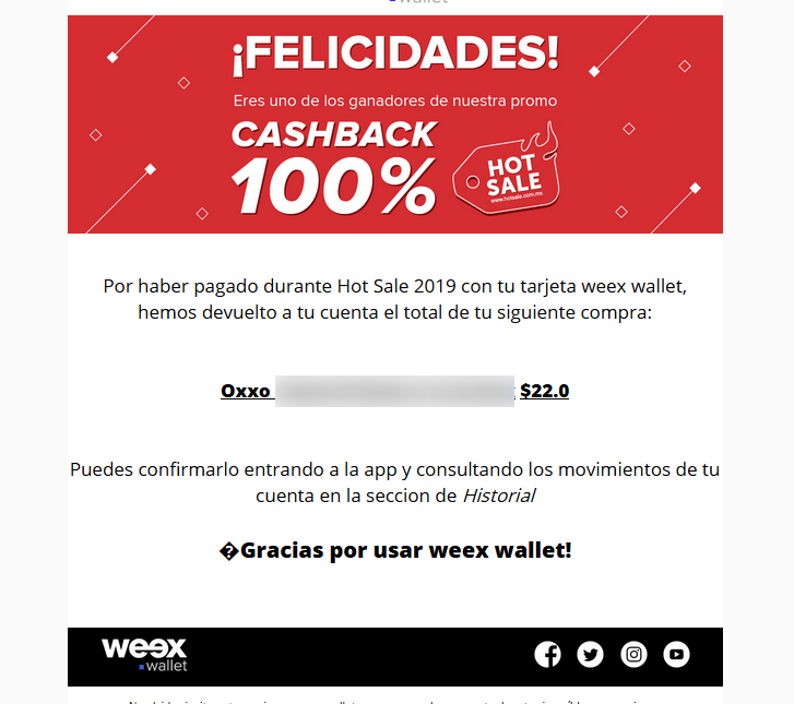 mvz12's tweet photo. Tío @weexmx , que voy al OXXO y me gano el cashback de mi compra X"D
Chale, me hubiera comprado ese curso y me salía gratis XD https://t.co/wEG4YC67bp