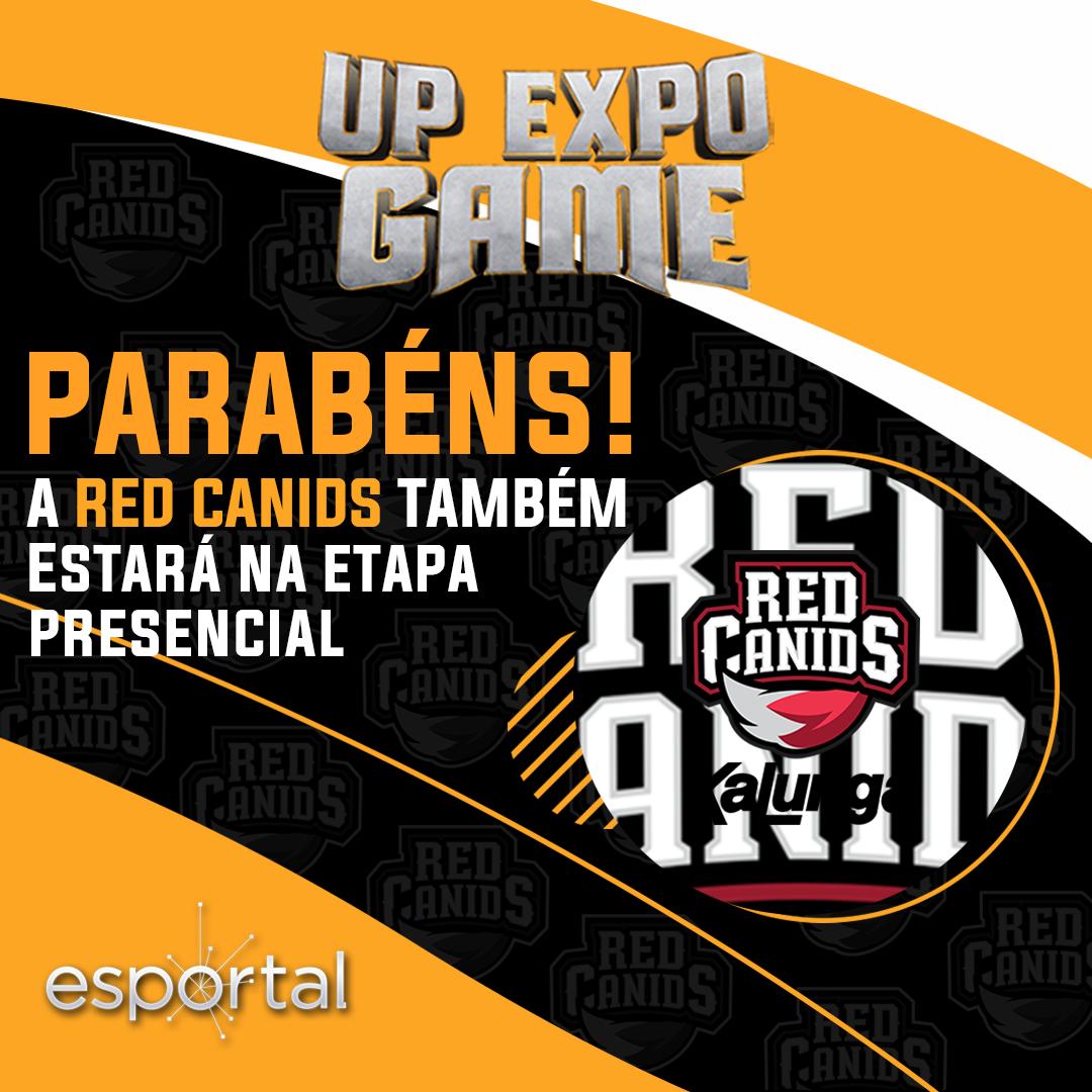 upexpogame's tweet photo. MATILHA INTIMADA!

A @REDCanids é uma das equipes que participarão da Up Expo Game, não esquece de dar aquele apoio com a #GoRED.
Não perca a chance de assistir eles na MAIOR FEIRA GAMER DO CENTRO OESTE, garanta já o seu ingresso!
Ingressos VIP's e PREMIUM se ESGOTANDO!
#VempraUp https://t.co/qFQXs08LWb