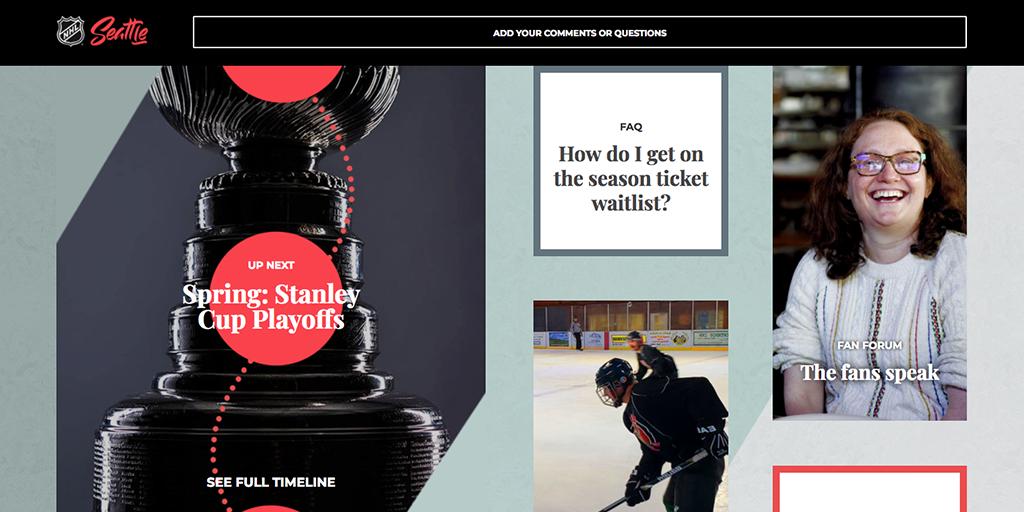 🏒 To celebrate Seattle's new #hockey team, @WunThompsonSEA and @NHLSeattle_ are bringing fans into the creative process bit.ly/2EJS7Kl